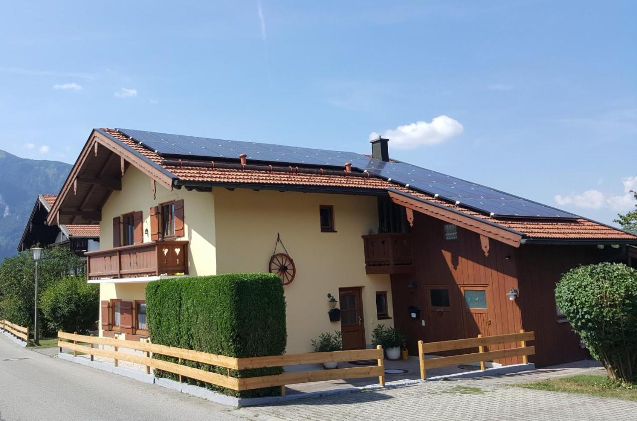 Chiemgauferienwohnungen - Wanderlust Und Alpenrose Unterwössen Exteriör bild