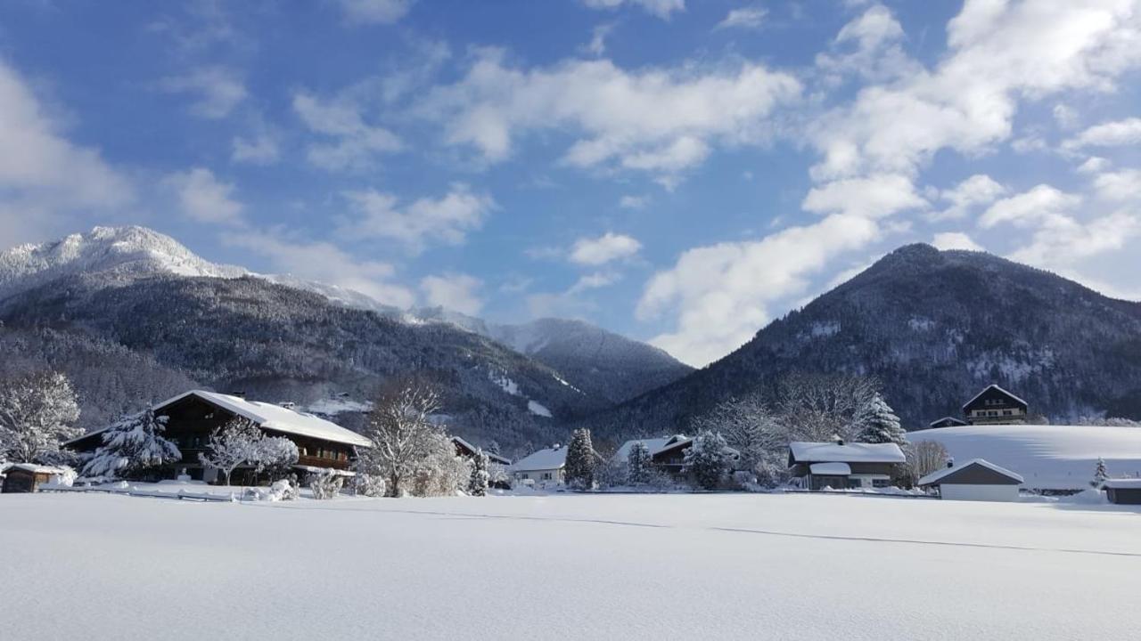 Chiemgauferienwohnungen - Wanderlust Und Alpenrose Unterwössen Exteriör bild